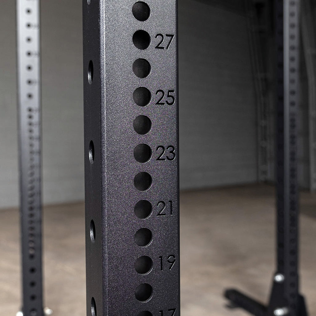 Body-Solid SPRHALFBACK PCL Half Cage SPR500 Extension w 4 Weight Horns, view 8