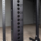 Body-Solid SPRHALFBACK PCL Half Cage SPR500 Extension w 4 Weight Horns, view 8