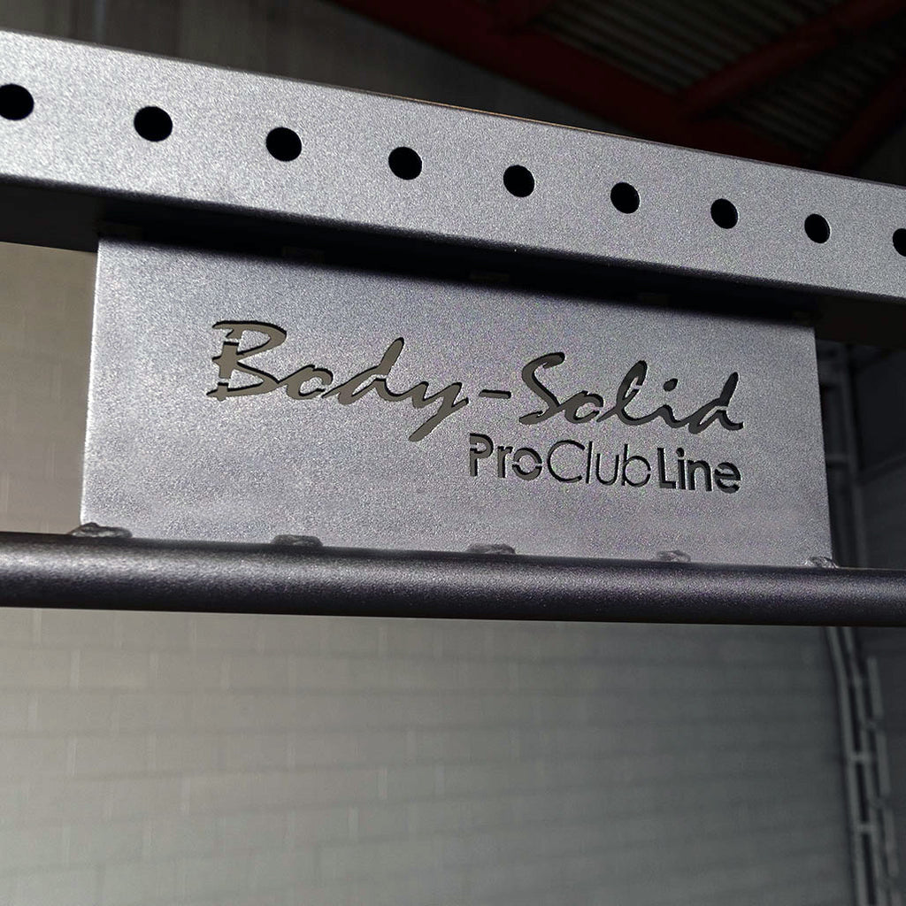 Body-Solid SPRHALFBACK PCL Half Cage SPR500 Extension w 4 Weight Horns, view 9