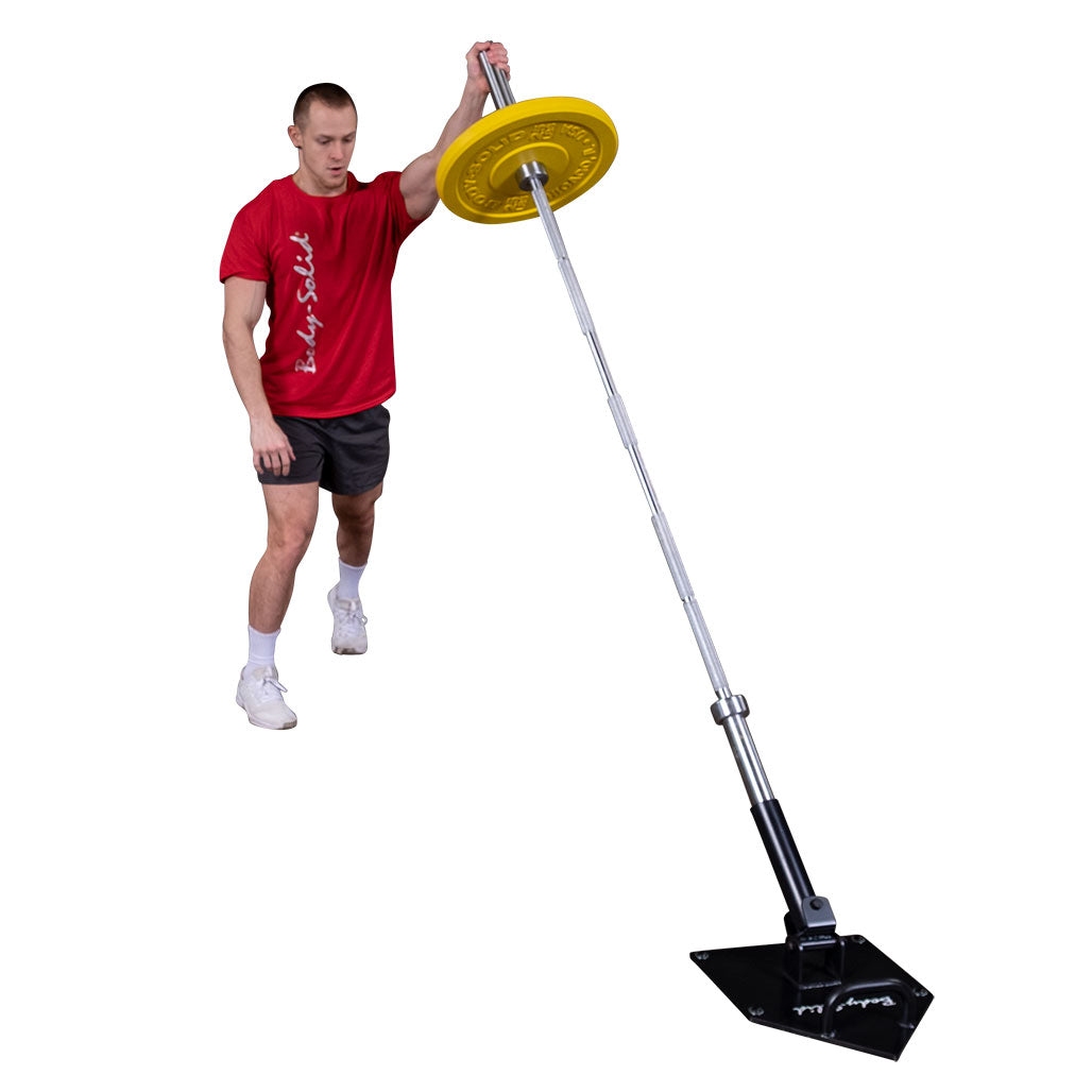 Body-Solid TBR50 T-Bar Row / Landmine Base, Dual Swivel, Rope Anchor, view 3