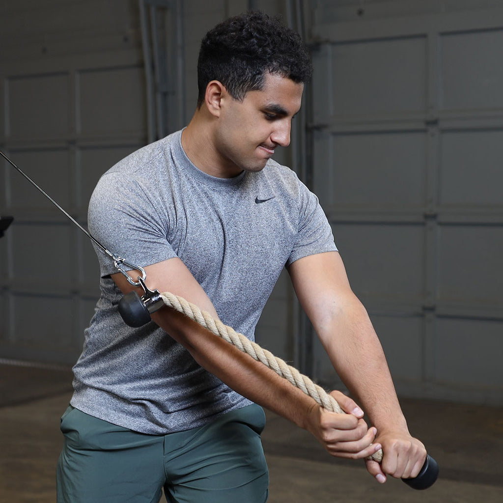 Body-Solid TR30 Natural Fiber Tricep Rope, view 3