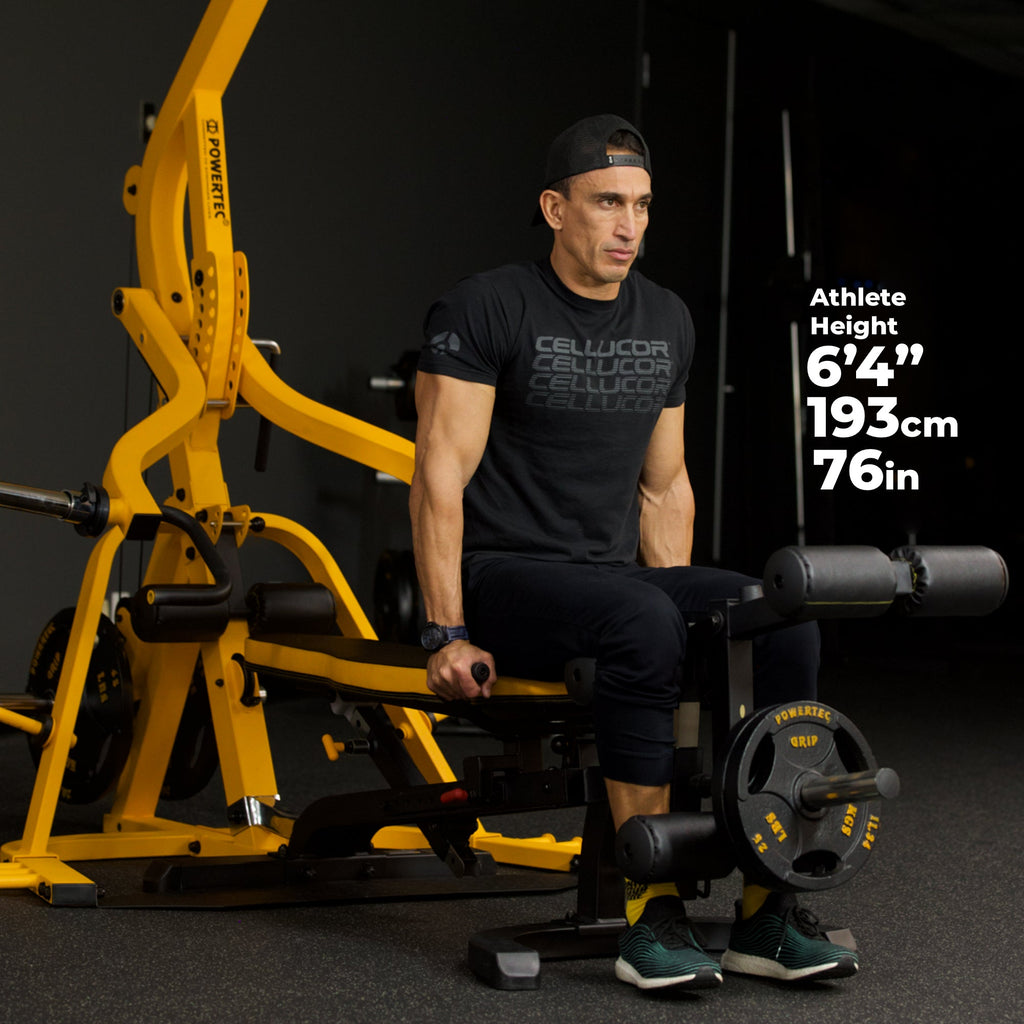 Powertec Workbench Leg Lift and Curl Attachment (WB-LLA23)