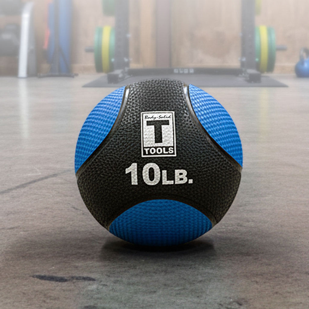 Body-Solid BSTMB8 8 lb Red, Black Medicine Ball, view 2