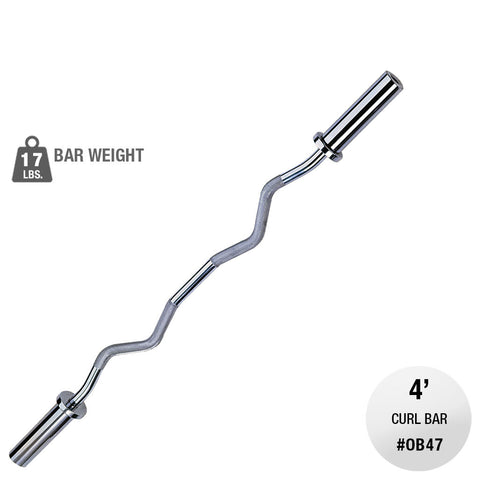 Body-Solid 2 inch Olympic Curl, Tricep and Combo Bars