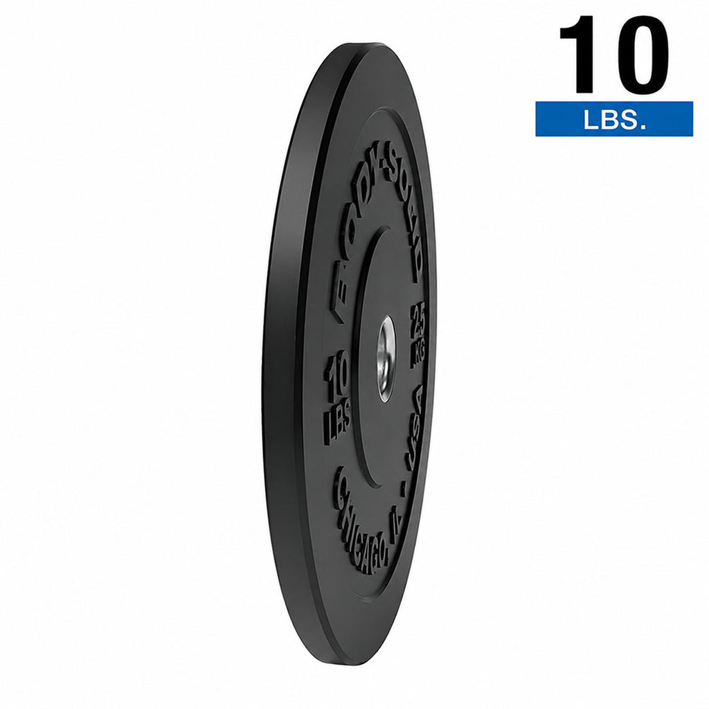 Body-Solid OBPX10 Black 10 lb Chicago Extreme Bumper, 17.72", Full Commercial, 1 Year Warranty, view 3