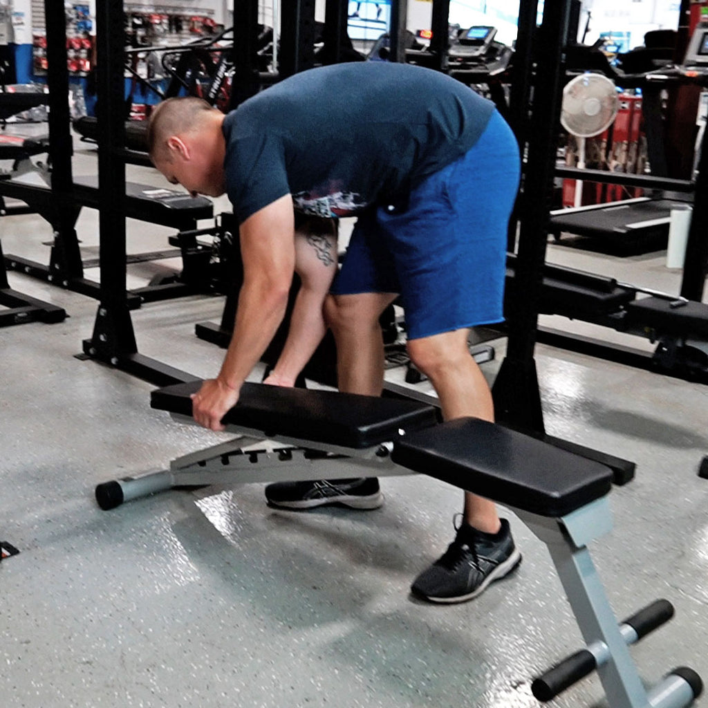 Body-Solid Powerline PFID125X Folding Flat Incline Decline Bench, view 5