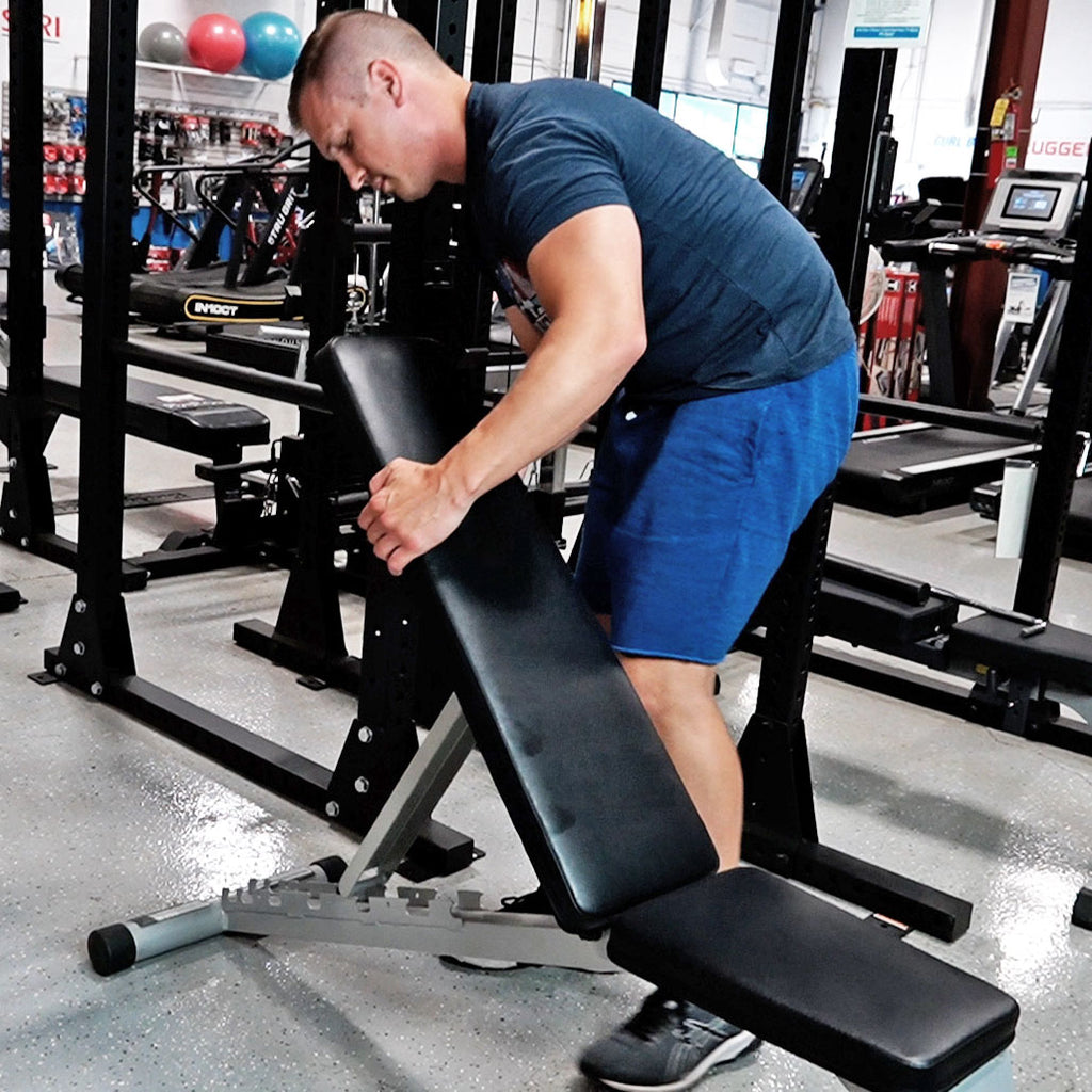 Body-Solid Powerline PFID125X Folding Flat Incline Decline Bench, view 6