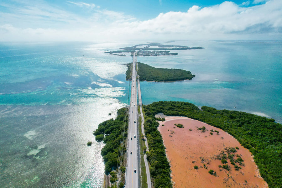 Overseas Highway across the Florida Keys