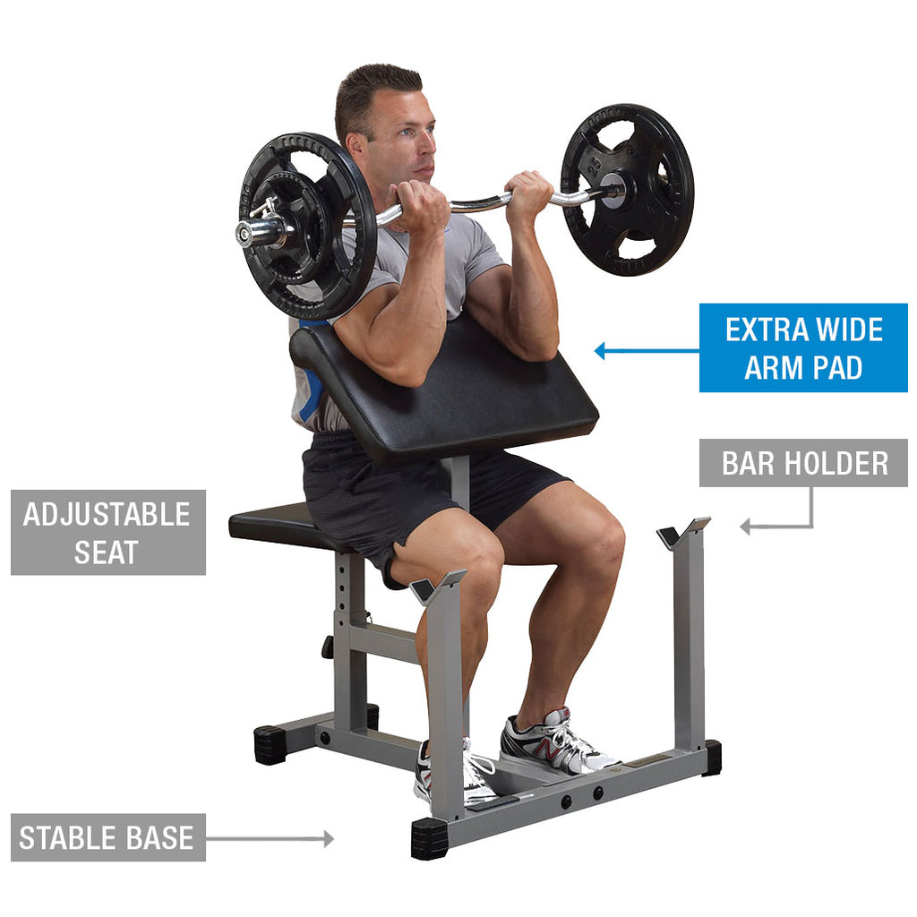 Body-Solid PPB32X Powerline Preacher Curl Bench, view 3