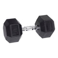 Body-Solid SDR70 Rubber Hex Dumbbells 70 lb (Pair)